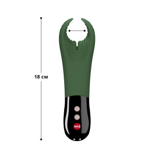 Вібратор для пеніса Fun Factory MANTA moss green/black, підходить для парних ігор. Photo 2
