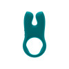 Ерекційне віброкільце з подвійною стимуляцією клітора Fun Factory NŌS deep sea blue, 2 мотори