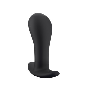 Анальна пробка Fun Factory BOOTIE M, чорна, діаметр 3,3 см, тонкий обмежувач . Photo 2