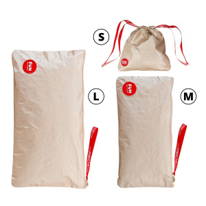 Сумка для секс-іграшок Fun Factory TOYBAG M, золотиста, на блискавці, 25x12 см . Photo 3