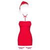 Сорочка Obsessive Kissmas chemise red S/M