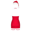 Сорочка Obsessive Kissmas chemise red 2XL/3XL