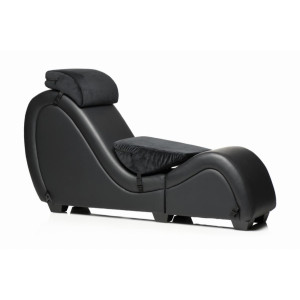 Секс-крісло з подушками Master Series Kinky Sex Lounge with Cushions - Black. Photo 2
