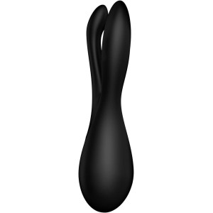 Клиторальный вибратор Satisfyer Threesome 2 Black. Photo 3