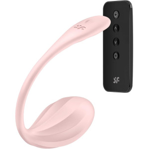 Віброяйце Satisfyer Ribbed Petal Connect App Rose. Photo 2