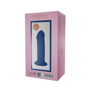 Дилдо Adrien Lastic Hitsens 1 - 7 inch Blue. Photo 3