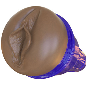Мастурбатор-вагіна Fleshlight Boost Bang Medium Dark Flesh, плаваючі кільця Turbo Tech. Photo 3