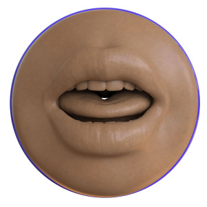 Мастурбатор-ротик Fleshlight Boost Blow Medium Dark Flesh, плаваючі кільця Turbo Tech. Photo 2