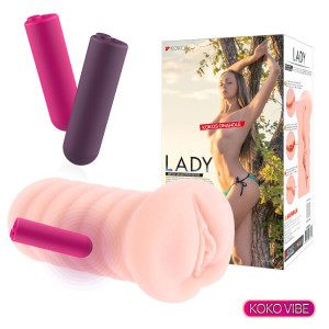 Мастурбатор-вагіна Kokos Lady Vibe. Photo 3