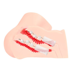 Мастурбатор Kokos 001 Adel ONAHOLE Real Vagina 2WayPlus з функцією масажу та вібрацією. Photo 3