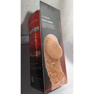 Насадка на член Kokos Cock Sleeve CS 006 L (м'ята упаквка!!!). Photo 2