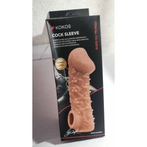 Насадка на член Kokos Cock Sleeve CS 009 M (м'ята упаквка!!!). Photo 2