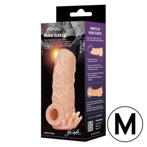 Насадка на член Kokos Nude Sleeve NS 005 M. Photo 3