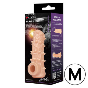 Насадка на член Kokos Nude Sleeve NS 006 M. Photo 3