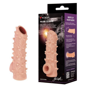 Насадка на член Kokos Nude Sleeve NS 006 L. Photo 2