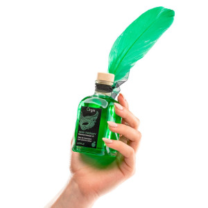 Набір для масажу Orgie – Sexy Therapy Apple (100 мл), їстівна розігрівальна олія + пір’їнка. Photo 2