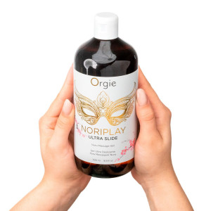 Гель для NURU-масажу Orgie – Noriplay Ultra Slide (500 мл), екстракт морських водоростей, простирадло. Photo 2