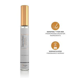 Жіночі парфуми з феромонами Orgie – Sensfeel for Woman Travel Size (10 мл), квітково-фруктовий аромат. Photo 3