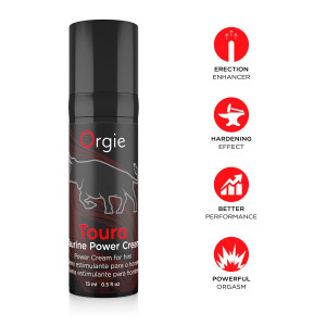 Крем для ерекції Orgie - Touro Power Cream (15 мл). Photo 3