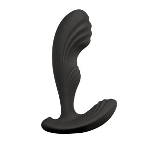 Вібромасажер простати S Pleasures Premium Cozy, чорний, з рельєфною головкою, 10 режимів. Photo 2