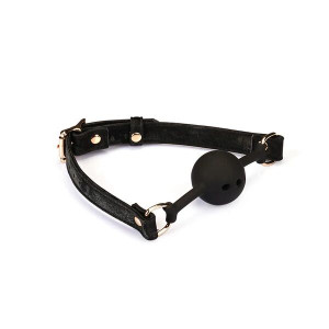 Кляп Liebe Seele Boudoir Amor Ball Gag Black. Photo 3