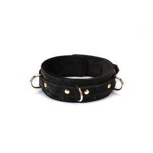 Нашийник з повідцем Liebe Seele Boudoir Amor Collar with Leash Black. Photo 3