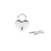 Замочок Liebe Seele Heart Shape Padlock Silver (2 шт)