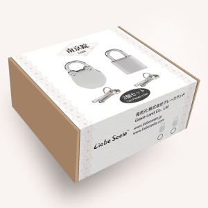 Замочок Liebe Seele Regular Padlock Silver (2 шт). Photo 2