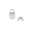Замочок Liebe Seele Frog Shape Padlock Silver (2 шт)