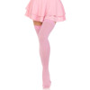 Щільні непрозорі панчохи Leg Avenue Opaque Nylon Thigh Highs Pink, One Size