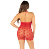 Сорочка Leg Avenue Mini Heart Trimmmed Net Chemise One Size, Red