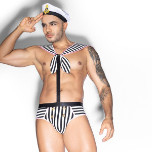 Чоловічий еротичний костюм морячка JSY 9153 One Size