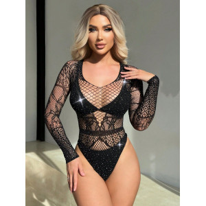 Боді JSY WW7041 Black One Size. Photo 3