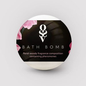 Бомбочка для ванни з феромонами Obsessive Bath bomb Floral - Woody (100 г). Photo 2