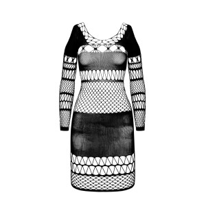 Бодистокинг Passion BS105 One Size, black. Photo 3