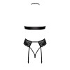 Комплект Kissable Bondage Kiss Set Black S/M