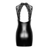 Сукня Noir Handmade F343 Powerwetlook and lace mini skirt - 3XL