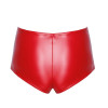 Шорти Noir Handmade F356 Red powerwetlook shorts - M