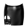 Спідниця Noir Handmade F345 Powerwetlook skirt with garter - L