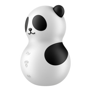 Вакуумний стимулятор з вібрацією Satisfyer Pocket Panda. Photo 3