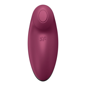 Вібростимулятор-пульсатор Satisfyer Tap & Climax 2 Red. Photo 3