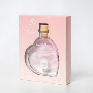 Масажна олія EXSENS With Love Cotton Candy 50мл розігріваюча, без цукру, їстівна. Photo 2