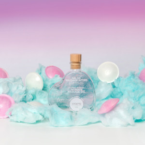 Масажна олія EXSENS With Love Cotton Candy 50мл розігріваюча, без цукру, їстівна. Photo 3
