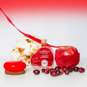 Масажна олія EXSENS With Passion Candy Apple 50мл розігріваюча, без цукру, їстівна. Photo 3
