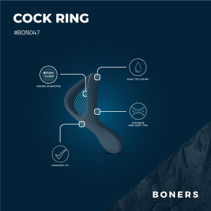 Ерекційне кільце Boners Cock ring. Photo 3