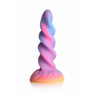 Фентезійний фалоімітатор Creature Cocks Glow-in-the-Dark Unicorn Dildo