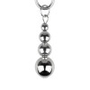 Затискачі для сосків Bedroom Fantasies: Nipple Clamps with Beaded Chain - Silver