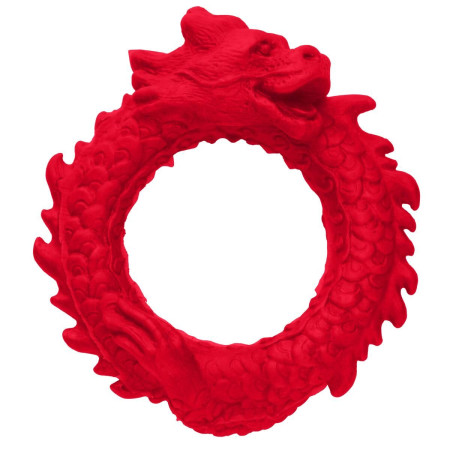 Ерекційне кільце Creature Cocks Rise of the Dragon Silicone Penis Ring - Red