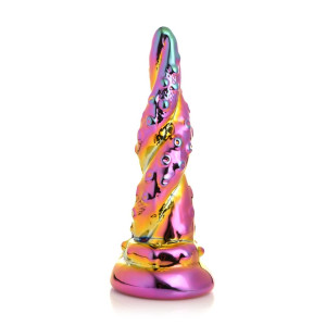 Фентезійний фалоімітатор Creature Cocks Enchanting Rainbow Glass Dildo