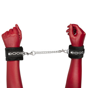 Наручники Punishment - Crystal Detail Handcuffs - Black. Photo 2